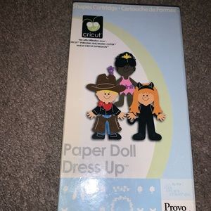Cricut Paper Doll Dress Up Shapes Cartridge